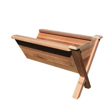 Lawnitator Modular Rustic Garden Bed Wedge 34 W x 48 L x 32 H in. Extension Kit LA2584214